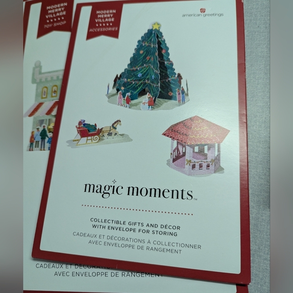American Greetings Modern Merry Village Complete Set - Picture 2 of 12
